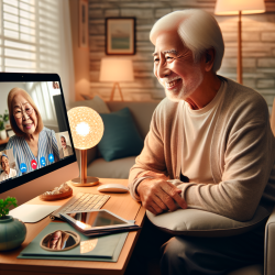 Video Calls: A Bridge to Connection for Older Adults and Those with Dementia || TinyEYE Online Therapy
